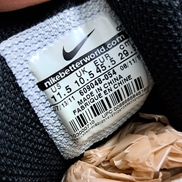 Size 11.5 NIKE Air Max 95 Halloween Black Orange Men Sneakers 609048-054 - Picture 7 of 12